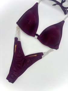 Quick Ship Bikinis: Burgundy Bikini