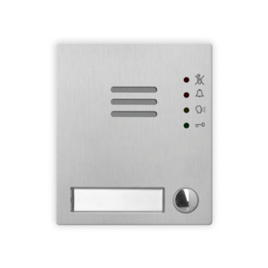 Intercoms And Access Control: GSM Module 1-Button - Stainless Steel Finish