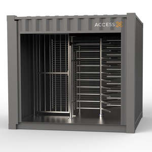 Turnstiles: AccessX Container Turnstile