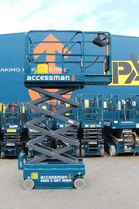 Products: 3-4 Metre Electric Scissorlifts - Accessman Group Making Height Easy