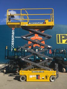Products: 8 Metre Electric Scissor Lift Accessman Group