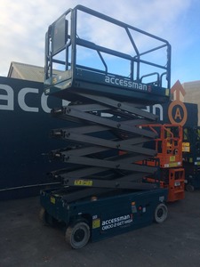 Products: 10 Metre Electric Scissor Lift Accessman Group