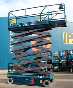 Products: 14 Metre Electric Scissor Lift - Accessman Group Making Height Easy