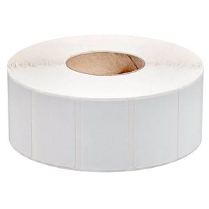 Blank Labels 40mm x 25mm Direct Thermal White Accurate Labelling