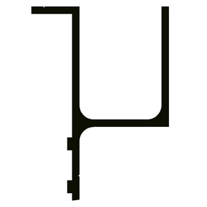 Products: Bondor Bottom Door Guide 5 Metre Length