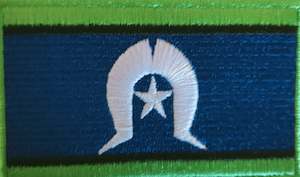 World Flags: Torres Strait Islander Flag Patch