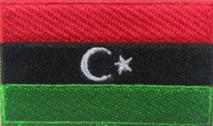 Libya Flag Patch