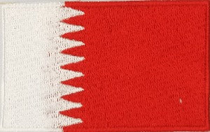 World Flags Flags Of Africa: Bahrain Flag Patch