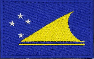 World Flags Flags Of Asia: Tokelau Flag Patch