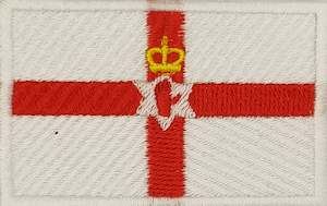 World Flags Flags Of Europe: Northern Ireland Flag Patch