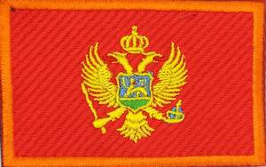 Montenegro Flag Patch
