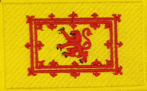 World Flags Flags Of Europe: Rampant Lion Flag Patch