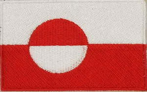 Greenland Flag Patch