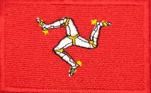Isle of Man Flag Patch