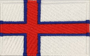 World Flags Flags Of Europe: Faroe Island Flag Patch