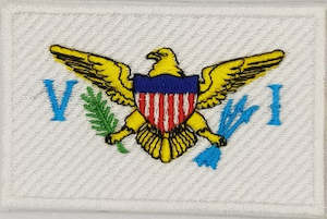 Virgin Islands USA Flag Patch