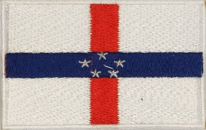 World Flags Flags Of South America: Netherlands Antilles Flag Patch