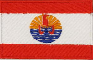 World Flags Flags Of The Pacific Australasia Amp Oceania: French Polynesia Flag Patch
