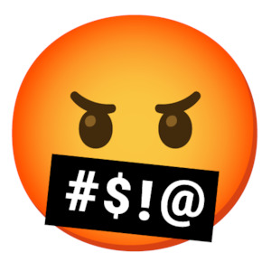 Emoji Patches: Face With Symbols On Mouth