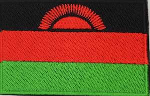 World Flags Sub Saharan Africa: Malawi Flag Patch