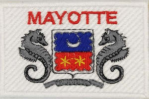 World Flags Sub Saharan Africa: Mayotte Flag Patch
