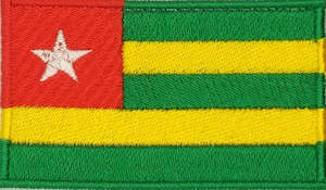 World Flags Sub Saharan Africa: Togo Flag Patch
