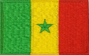 World Flags Sub Saharan Africa: Senegal Flag Patch