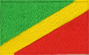 World Flags Sub Saharan Africa: Republic of Congo/Brazzaville Flag Patch