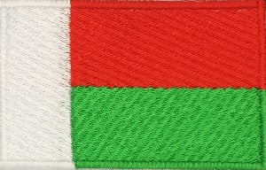 World Flags Sub Saharan Africa: Madagascar Flag Patch