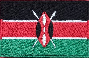 Kenya Flag Patch