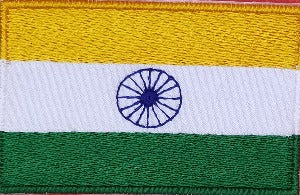 World Flags Flags Of South Asia: India Flag Patch