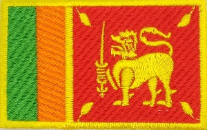 World Flags Flags Of South Asia: Sri Lanka Flag Patch