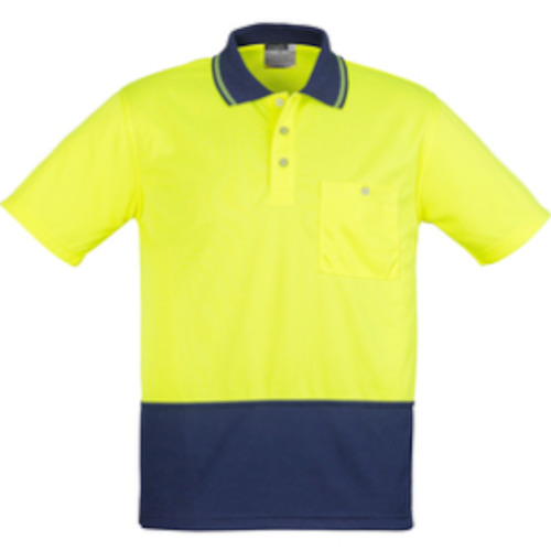 Syzmik Unisex Hi Vis Basic Spliced Polo - Short Sleeve ZH231
