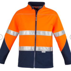 Hi Visibility Workwear: Syzmik Unisex Hi Vis Soft Shell Jacket ZJ353