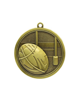 Products: Rugby - Gold Medal 4.5cm Dia Ace Engravers