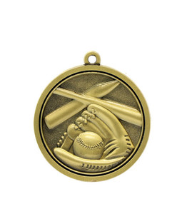 Products: Softball - Gold or Silver Medal 4.5cm Dia Ace Engravers