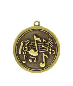 Products: Music - Gold Medal 4.5cm Dia Ace Engravers