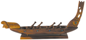 Products: Waka Iti - Maori War Canoe Ace Engravers