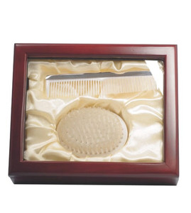 Products: Baby Comb & Brush Set Ace Engravers