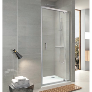 Shower Door: Shower Glass - Cape Series Pivot Door RGM