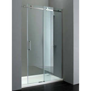 Shower Glass - Rock Series Sliding Door RCM - Chrome Frame