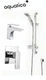 Aquatica Cascata 6 pack all square Basin ,Shower, Handshower