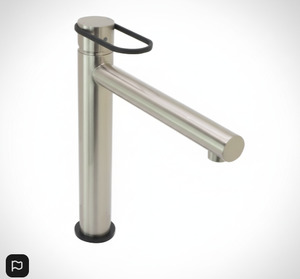 Aquatica Link Vessel Mixer All Pressure Black/ Brush Nickel