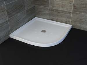 Shower Tray - Round Series Center / Corner Hole Option