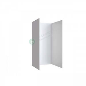 Shower Liner: Shower Liner - ABS 2mm 3 Sides No Jion