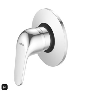 Bath Screen: Aquatica Echo Strata Shower Mixer - Chrome All Pressure