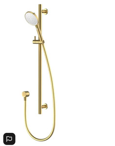 METHVEN TUROA SLIDE SHOWER - GOLD COLOUR