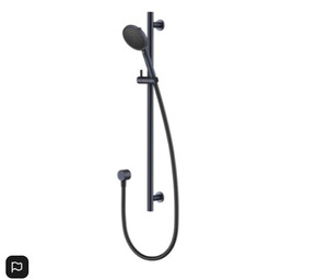 Methven VJet Turoa Rail Shower (Brush Gun Metal Black)