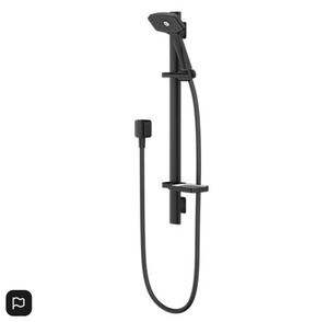 METHVEN WAIPORI SATINJET SHOWER SLIDE BLACK
