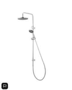 Bath Screen: Methven KIRI SHOWER SYSTEM SATINJET GRAPHITE